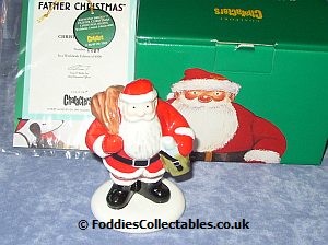 Coalport Father Xmas quality figurine