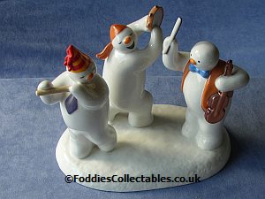 Coalport Snowman All Together Now Ltd quality figurine