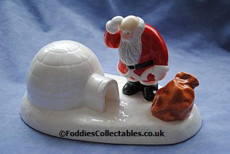 Coalport Snowman Wheres The Chimney quality figurine