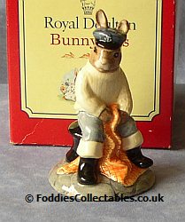 Doulton Bunnykins Fisherman quality figurine