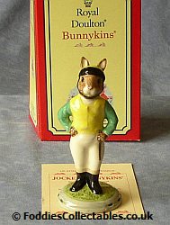 Doulton Bunnykins Jockey quality figurine