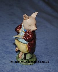 Royal Albert Beatrix Potter Pigling Eat Porridge Figurine
