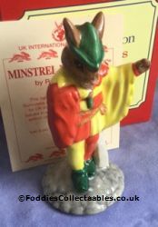 Royal Doulton Bunnykins Minstrel quality figurine