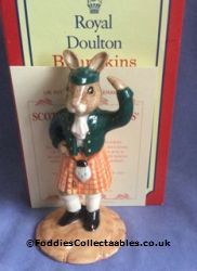 Royal Doulton Bunnykins Scotsman quality figurine