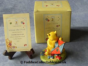 Royal Doulton Pooh Where Does The Wind Come From quality figurine