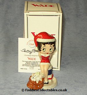 Wade Betty Boop Christmas Surprise quality figurine