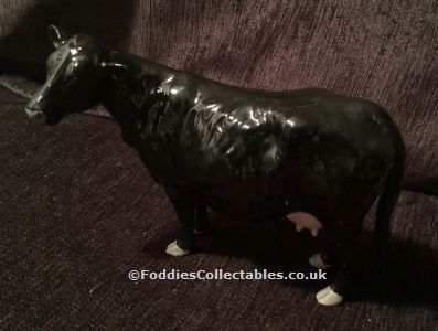 Beswick Cattle Black Galloway quality figurine
