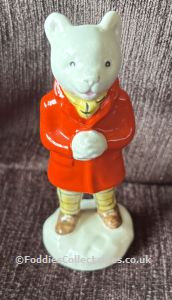 Beswick Rupert The Bear Rupert Snowballing  quality figurine