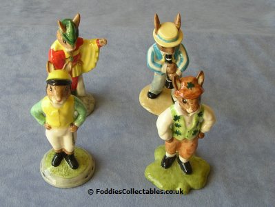 Royal Doulton Bunnykins Limited Edition Minstrel Jockey Irish Clarinet