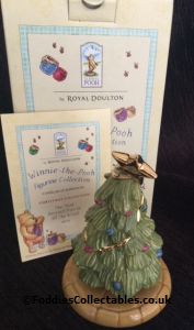 Royal Doulton Winnie The Pooh The Most Perfect Tree In The Wood Xmas Tree quality figurine