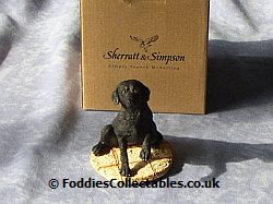 Sherratt Beloved Friend Black Lab quality figurine